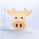 Handcrafted Pine Wood Hippo Knob